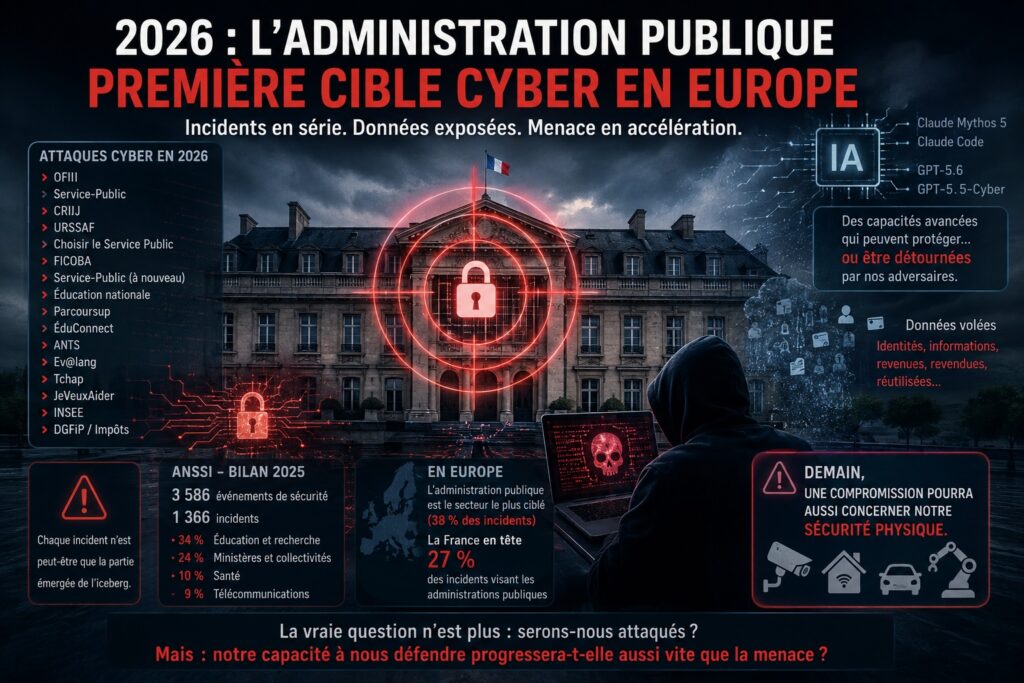 2026 : quand l’incident cyber dans l’administration devient récurrent, peut-on encore parler d’incident ?