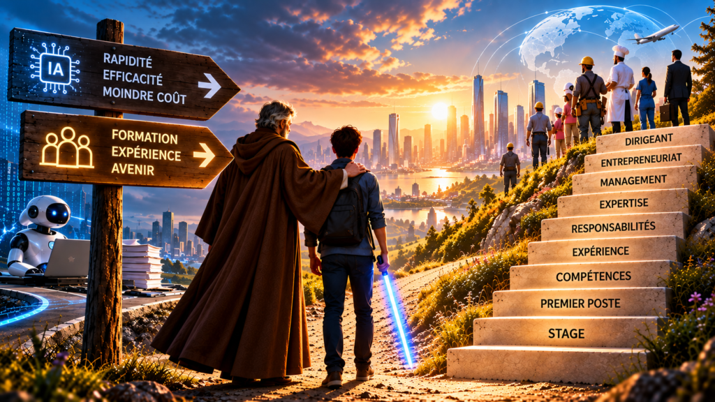 Former les Padawans d’aujourd’hui, pour ne pas manquer de Jedi demain.